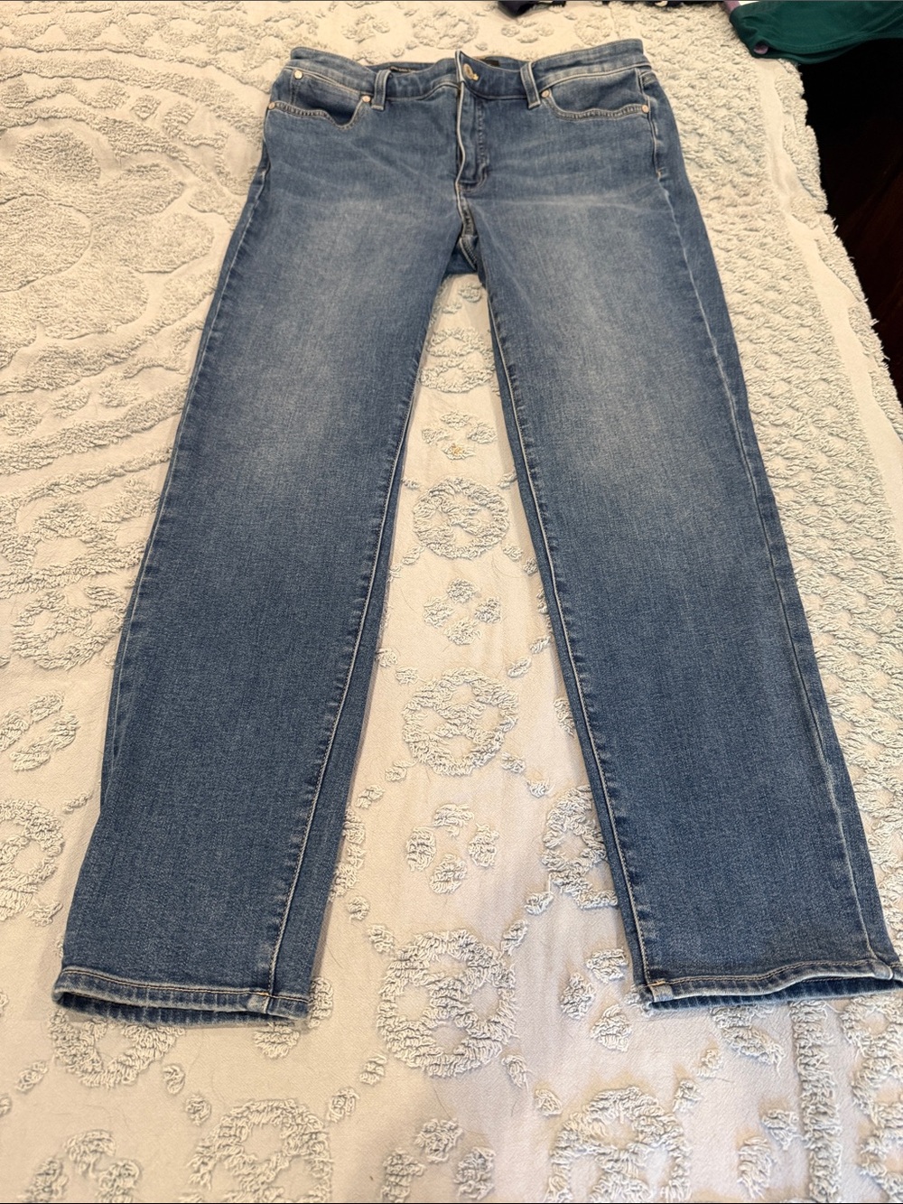 Talbots Blue Denim Slim Ankle Jeans